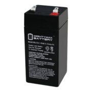4V 4.5 AH Lead Acid Rechargable Battery