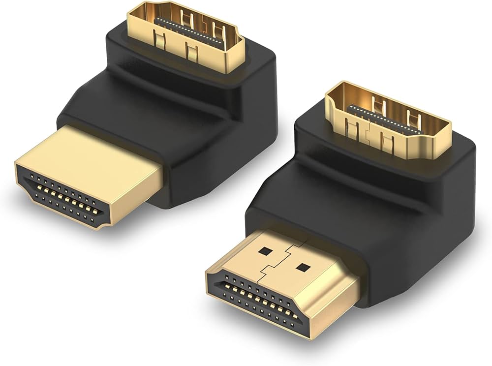 HDMI ANGLE ADAPTOR MALE TO FEMALE 1 HDMI ANGLE ADAPTOR MALE TO FEMALE