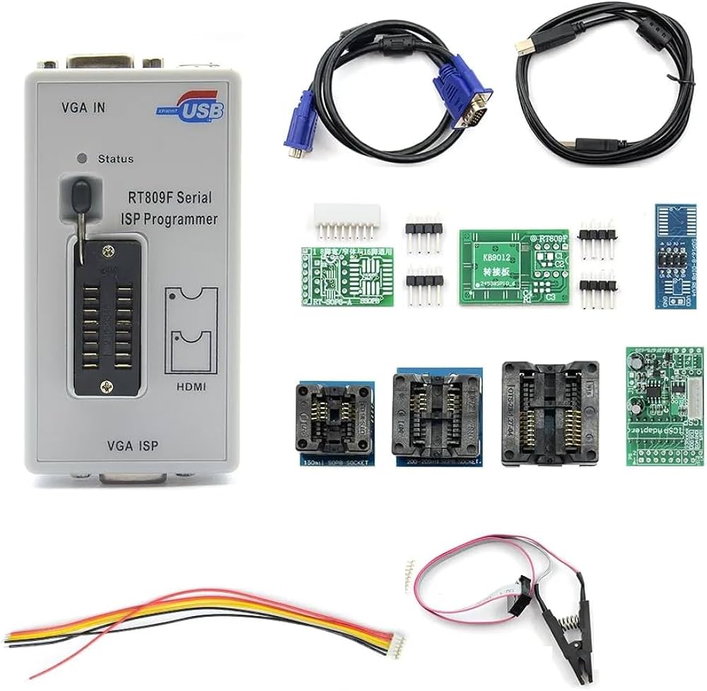 RT809F SERIAL ISP PROGRAMMER 1 RT809F SERIAL ISP PROGRAMMER