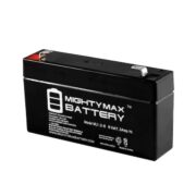 6V 1.2 AH Lead Acid Rechargable Battery