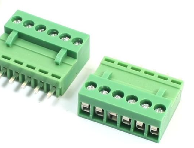 PCB CONNECTOR KF-396-6PIN GREEN SMALL - CEAC 1 PCB CONNECTOR KF-396-6PIN GREEN SMALL - CEAC
