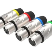 XLR FEMALE PLUG COLOR - 5PIN NEUTRIK