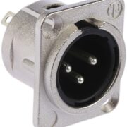 XLR PLUG MALE 3PIN