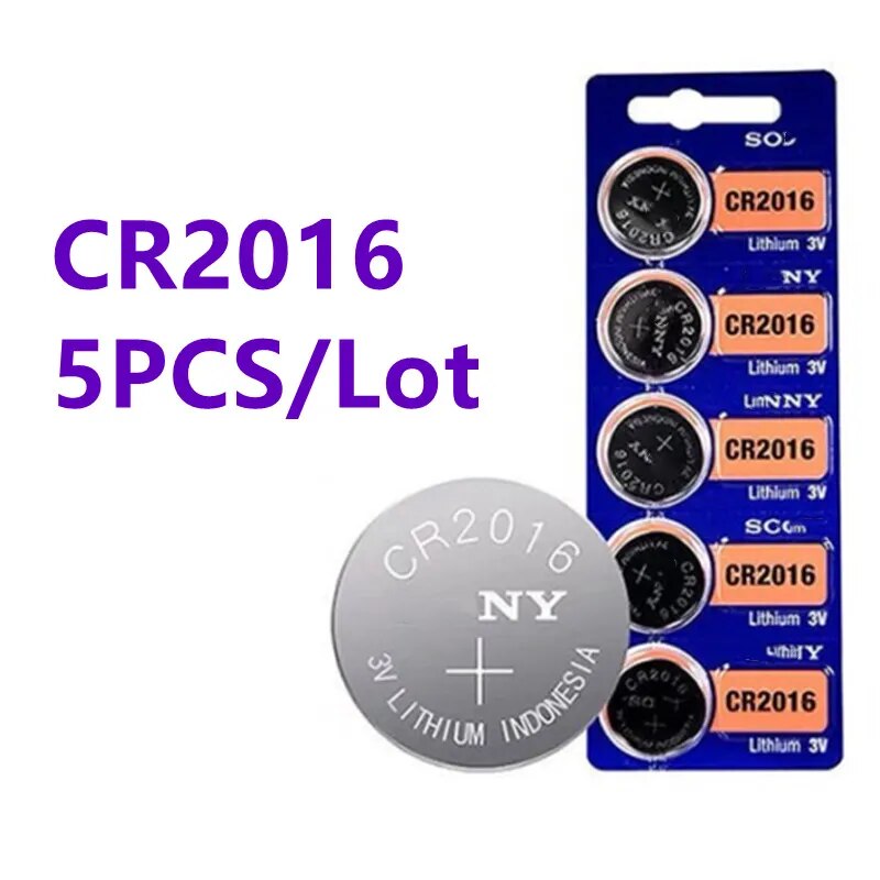 CR2016 BUTTON BATTERY 1 CR2016 BUTTON BATTERY