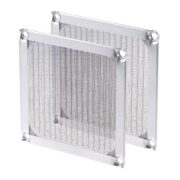 FAN GRILL 92X92MM PLASTIC FILTER CEAC