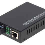 Rj45 To Fiber Optic Media Convertor