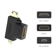 MINI HDMI TO HDMI CONVERTER MALE TO FEMALE